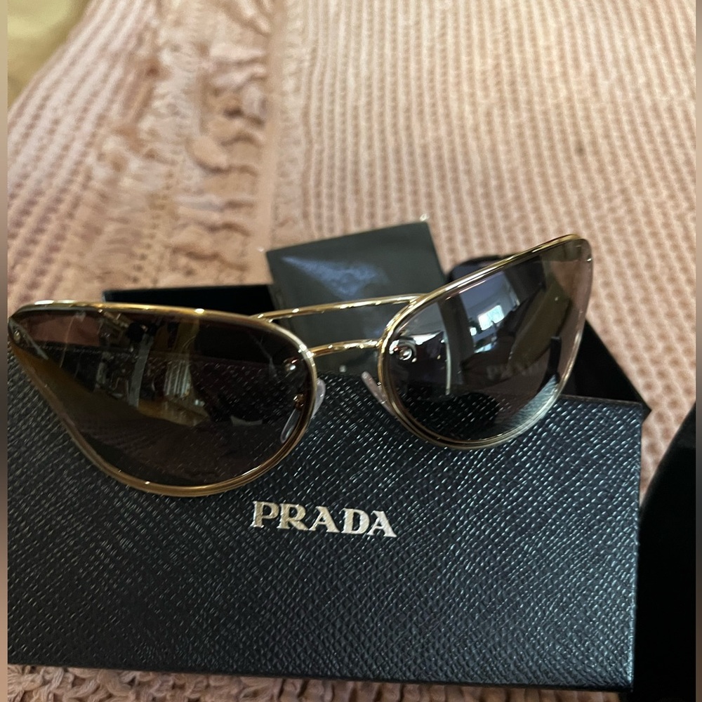 NEW PRADA PR74VS Butterfly shaped Sunglasses MADE IN ITALY